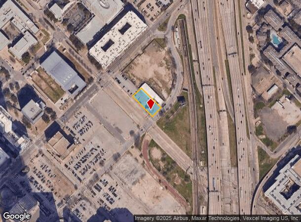  2603 San Jacinto St, Dallas, TX Parcel Map