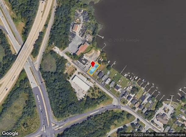 6404 N Point Rd, Edgemere, MD Parcel Map