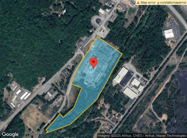  1300 Old Plank Rd, Jermyn, PA Parcel Map