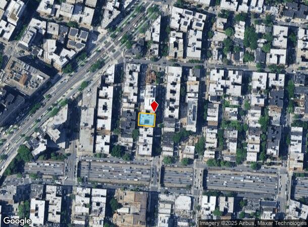 1767 Weeks Ave, Bronx, NY Parcel Map