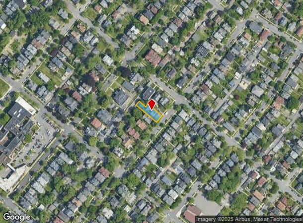  835 N Webster Ave, Scranton, PA Parcel Map