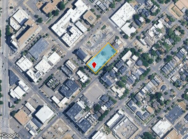  2403 Champa St, Denver, CO Parcel Map