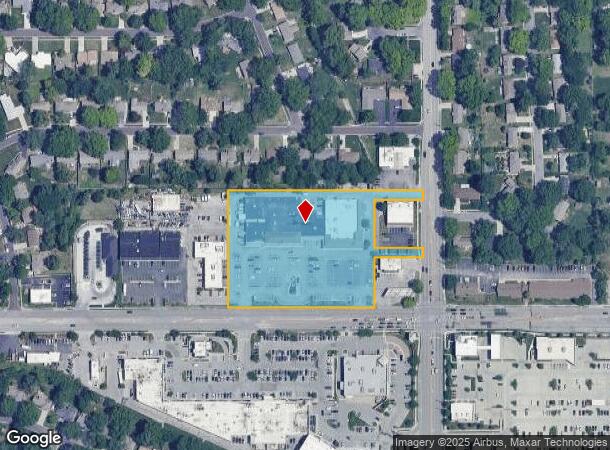 8800 W 95Th St, Overland Park, KS Parcel Map