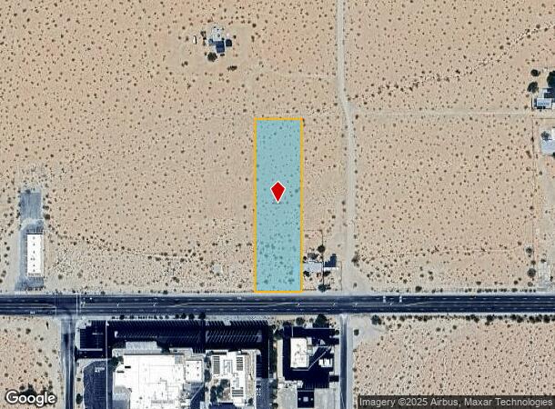  29 Palms Hwy, Joshua Tree, CA Parcel Map