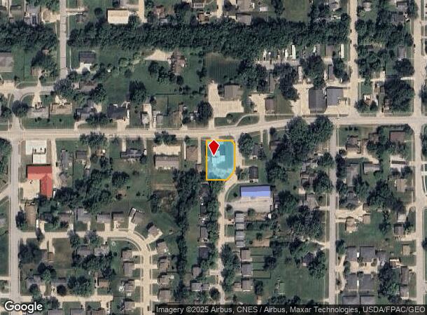  1201 Greene St, Adel, IA Parcel Map