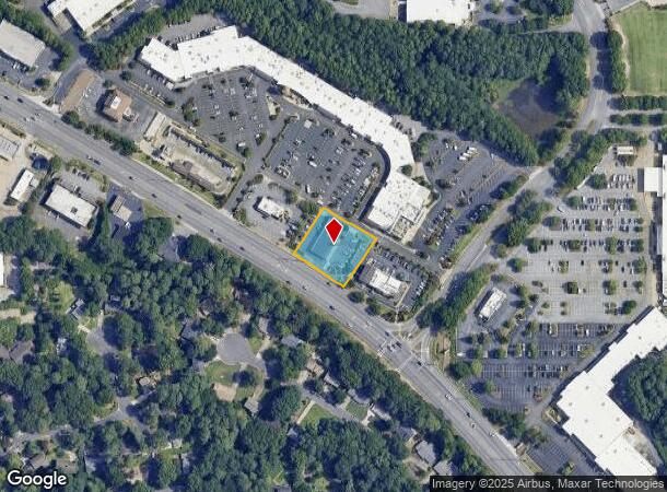  1574 Holcomb Bridge Rd, Roswell, GA Parcel Map