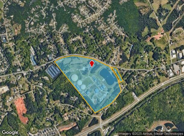 2601 Buford Dam Rd, Buford, GA Parcel Map