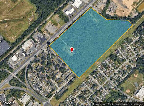 9115 Pulaski Hwy, Middle River, MD Parcel Map