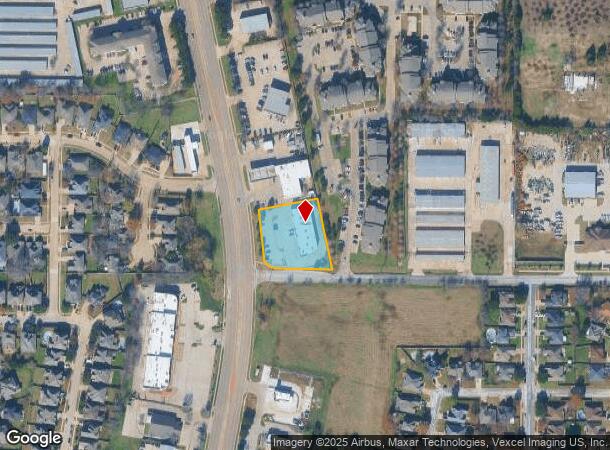  6109 S Cooper St, Arlington, TX Parcel Map