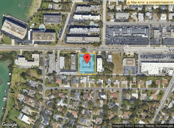  2942 W Bay Dr, Belleair Bluffs, FL Parcel Map