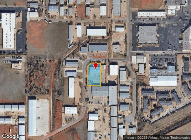  8200 Glade Ave, Oklahoma City, OK Parcel Map