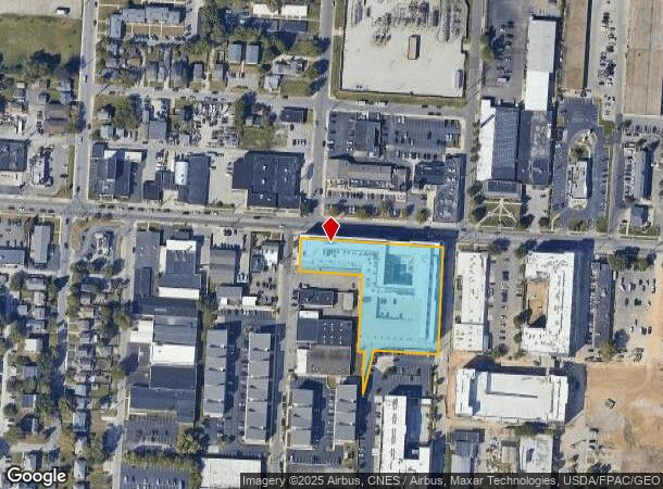  1015 W 5Th Ave, Columbus, OH Parcel Map