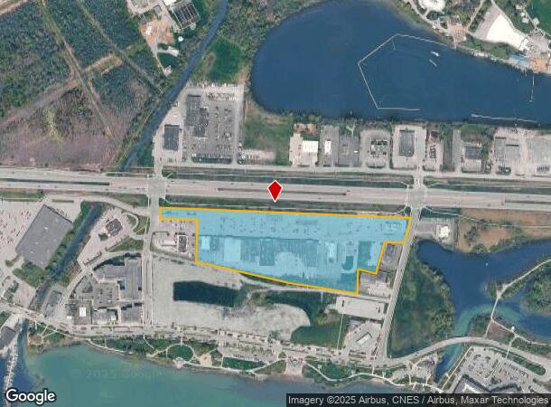 135 Eastern Blvd, Canandaigua, NY Parcel Map