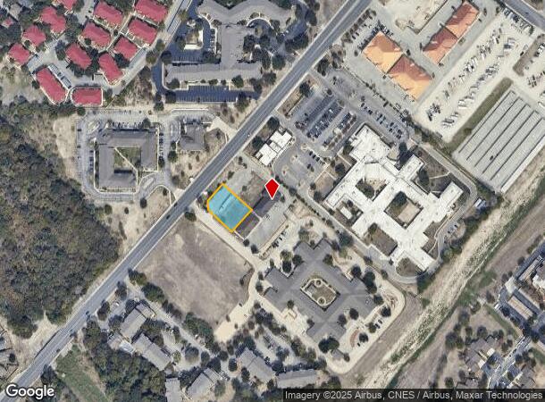  8502 Huebner Rd, San Antonio, TX Parcel Map