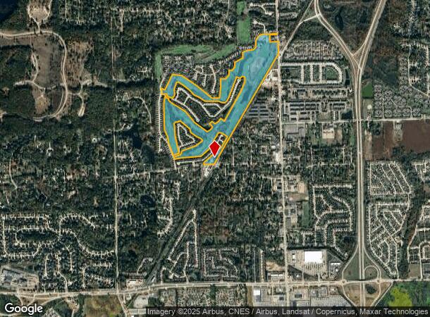 8000 Glacier Club Dr, Washington, MI Parcel Map