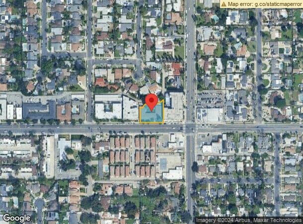  17319 Vanowen St, Van Nuys, CA Parcel Map