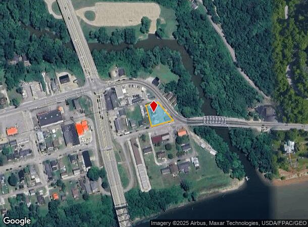  101 3Rd Ave, Chesapeake, OH Parcel Map