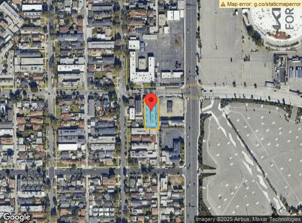  808 E Kelso St, Inglewood, CA Parcel Map