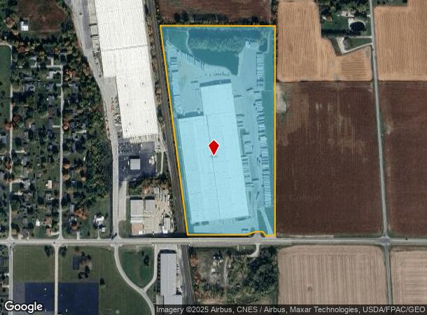  110 E Jones Rd, Fostoria, OH Parcel Map
