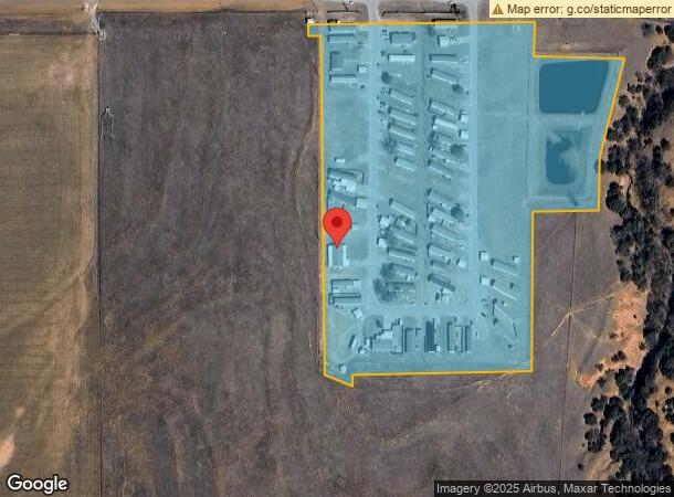 24466 S Frontage Rd, Hydro, OK Parcel Map