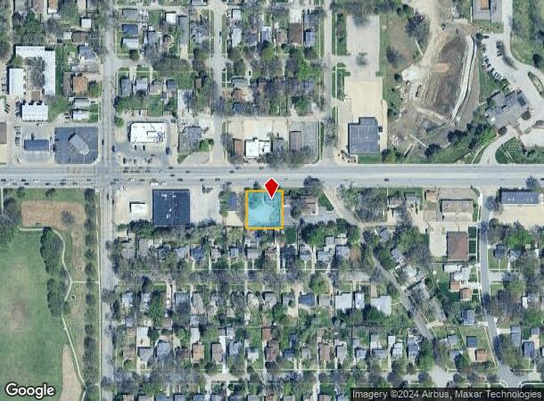  3421 O St, Lincoln, NE Parcel Map