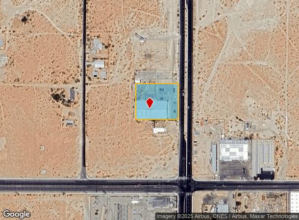 151 N Downs St, Ridgecrest, CA Parcel Map
