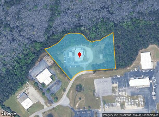 106 Vantage Point Dr, West Columbia, SC Parcel Map