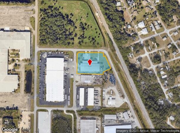 2750 Hudson Ave Ne, Palm Bay, FL Parcel Map