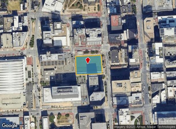 1 W Baltimore St, Baltimore, MD Parcel Map