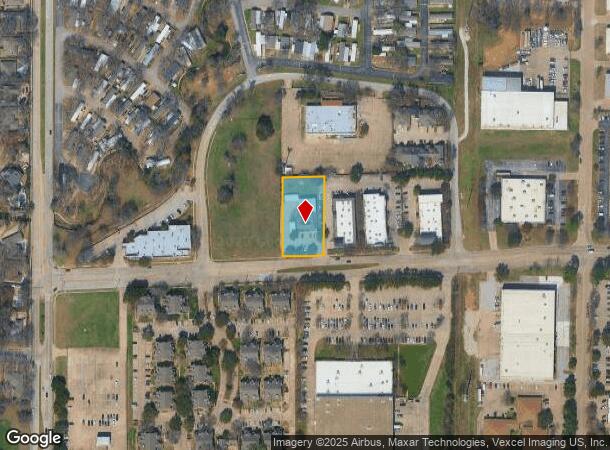 2221 Avenue J, Arlington, TX Parcel Map