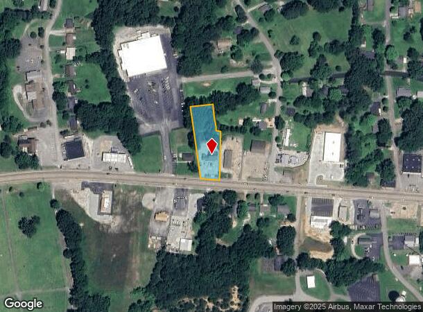  198 W Main St, Camden, TN Parcel Map