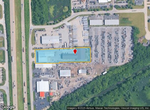 22635 S Frontage Rd, Channahon, IL Parcel Map