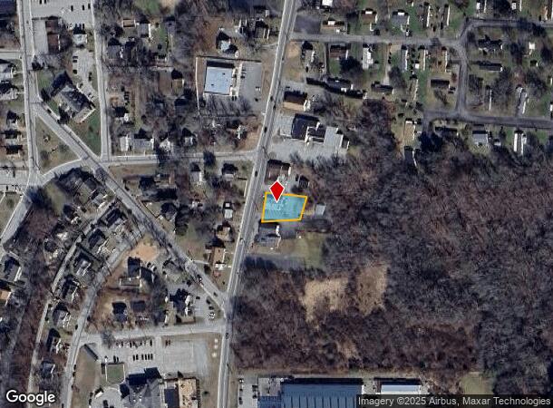 628 Norwich Rd, Plainfield, CT Parcel Map