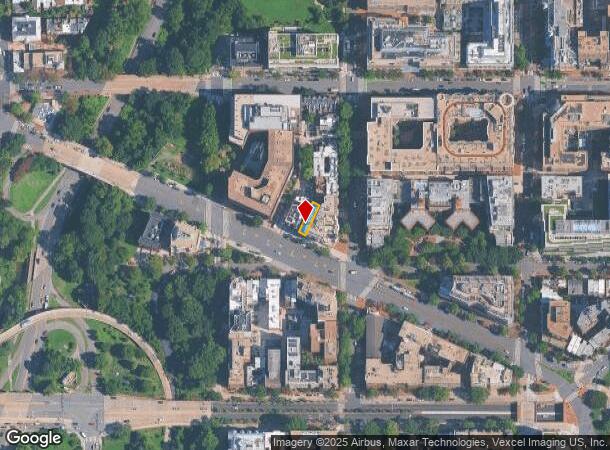  2517 Pennsylvania Ave Nw, Washington, DC Parcel Map