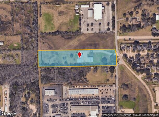  2528 Hatfield Rd, Pearland, TX Parcel Map