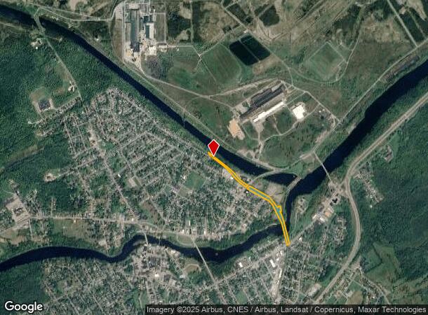  Bridge Over Grasse Riv, Massena, NY Parcel Map