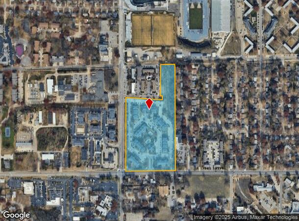 1400 Chase Pl, Manhattan, KS Parcel Map