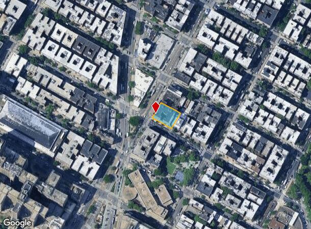 1200 Saint Nicholas Ave, New York, NY Parcel Map