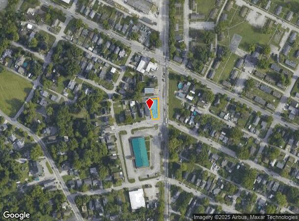 1608 Vance Ave, New Albany, IN Parcel Map