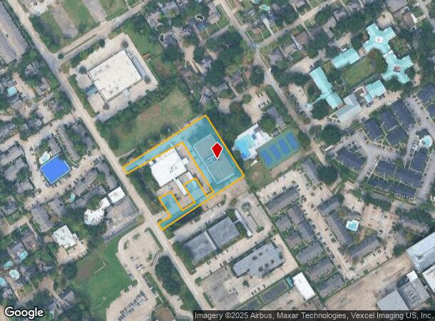 17320 Red Oak Dr, Houston, TX Parcel Map