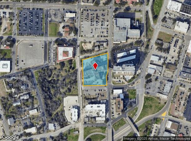 317 N Carancahua St, Corpus Christi, TX Parcel Map