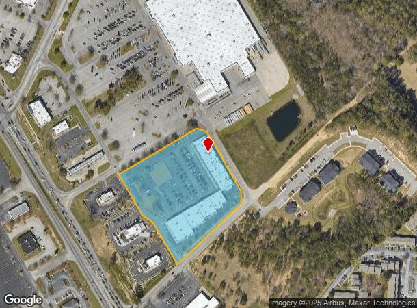 7546 Garners Ferry Rd, Columbia, SC Parcel Map