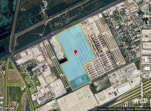  15706 Beaumont Hwy, Houston, TX Parcel Map