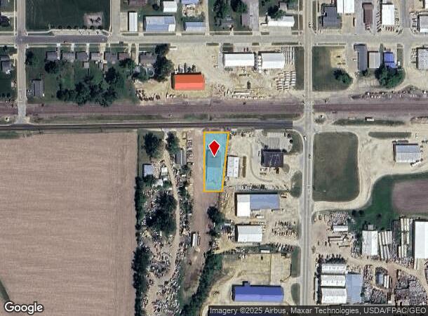 619 Lake St, De Witt, IA Parcel Map