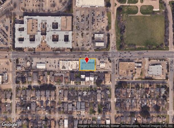  5626 E Mockingbird Ln, Dallas, TX Parcel Map
