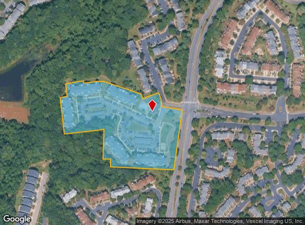 6050 Palladium Ct, Alexandria, VA Parcel Map