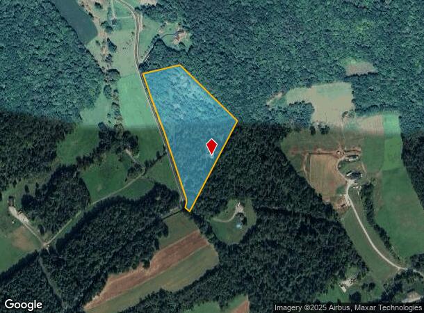 853 Fairview Rd, Howard, PA Parcel Map