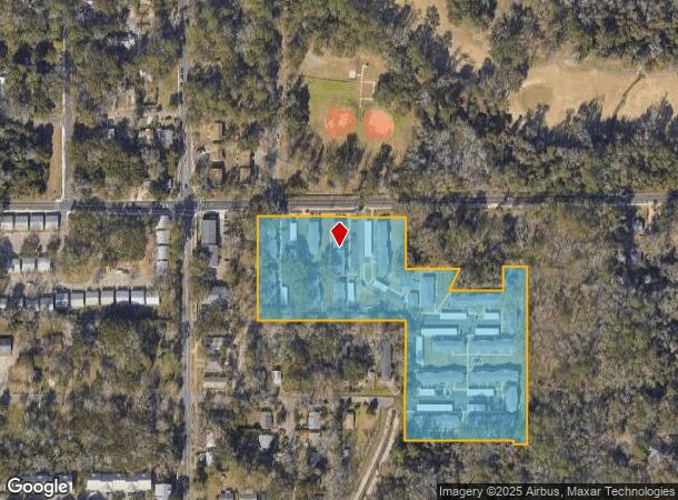  509 E Magnolia Dr, Tallahassee, FL Parcel Map