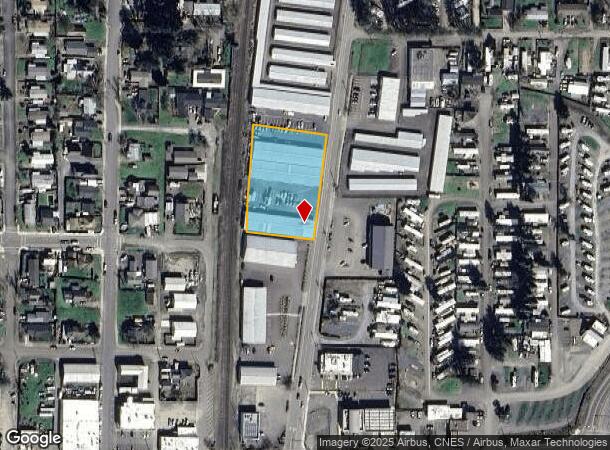 195 N Mill St, Creswell, OR Parcel Map