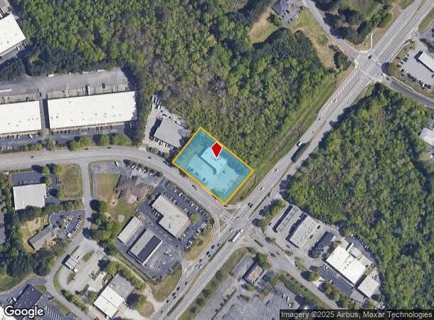 1640 Buford Hwy, Buford, GA Parcel Map